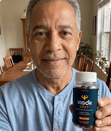 Vigor Jelly customer review about male vitality, energy and stamina